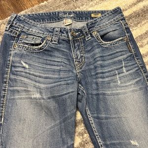 Womens Silver Jeans Eden Flare Size W28/L33